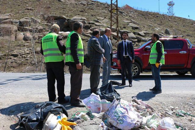 Bitlis Belediyesinden bahar temizliği