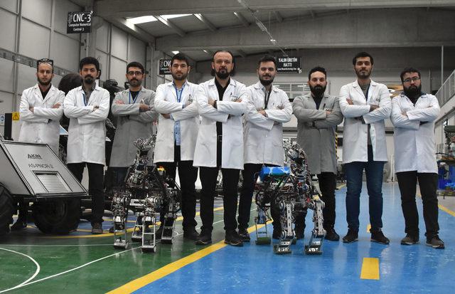 4 ayaklı robot ürettiler