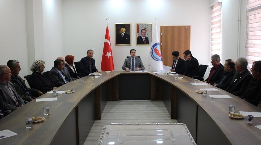 Hisarcık K&ouml;ylere Hizmet G&ouml;t&uuml;rme Birliğinin olağan genel kurul toplantısı