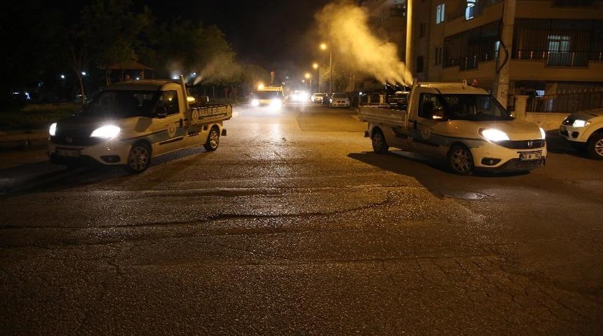 Haliliye’de haşereyle mücadele sürüyor