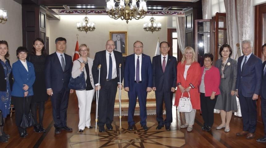 Büyükelçilerden Vali Tutulmaz’a ziyaret