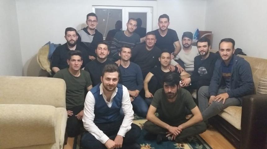 BAÜN Rektörü Prof. Dr. İlter Kuş, öğrenci evine konuk oldu