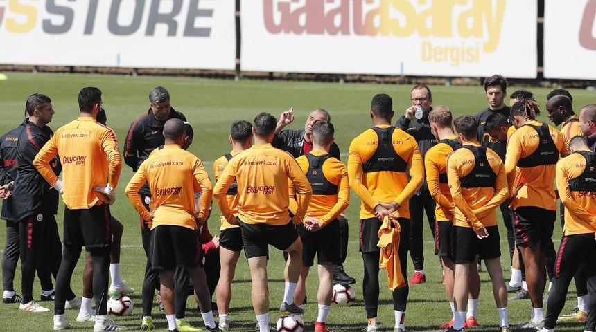 Galatasaray taktik çalıştı