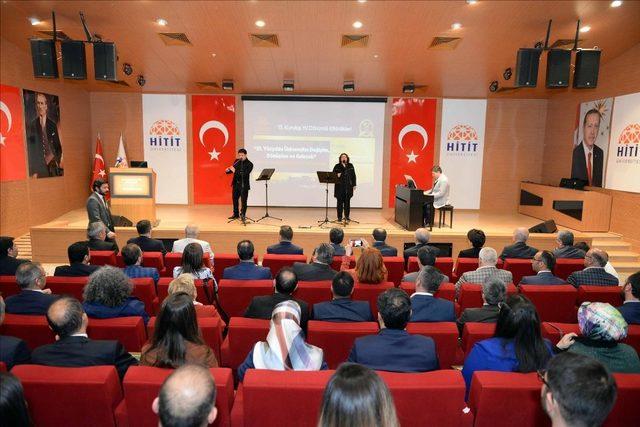 Hitit Üniversite’sinde değişim, dönüşüm ve gelecek konulu konferansı