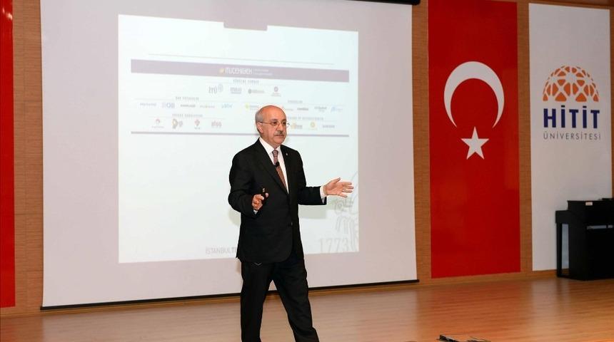 Hitit &Uuml;niversite&rsquo;sinde değişim, d&ouml;n&uuml;ş&uuml;m ve gelecek konulu konferansı