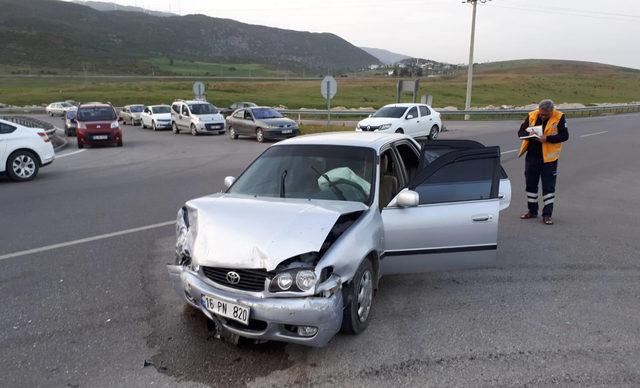 İslahiye'de otomobiller çarpıştı: 5 yaralı