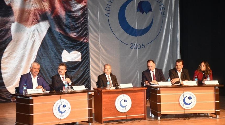 &ldquo;Adıyaman&rsquo;ın Geleceğinde Tarım ve Gıda&rdquo; paneli d&uuml;zenlendi