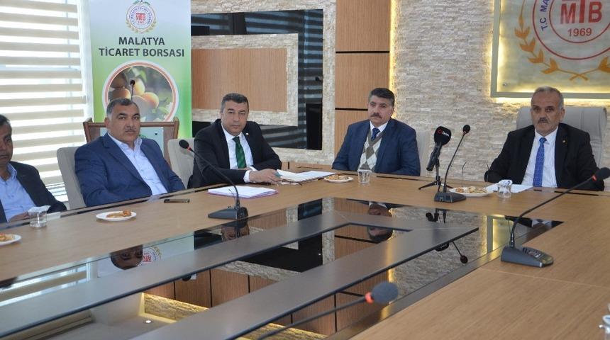 Malatya Ticaret Borsası Nisan ayı meclis toplantısı yapıldı