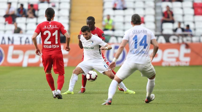 Antalya'da puanlar paylaşıldı