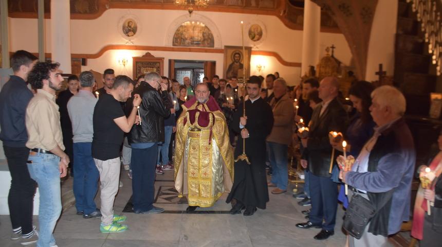 Edirne'de 'Paskalya' ayini