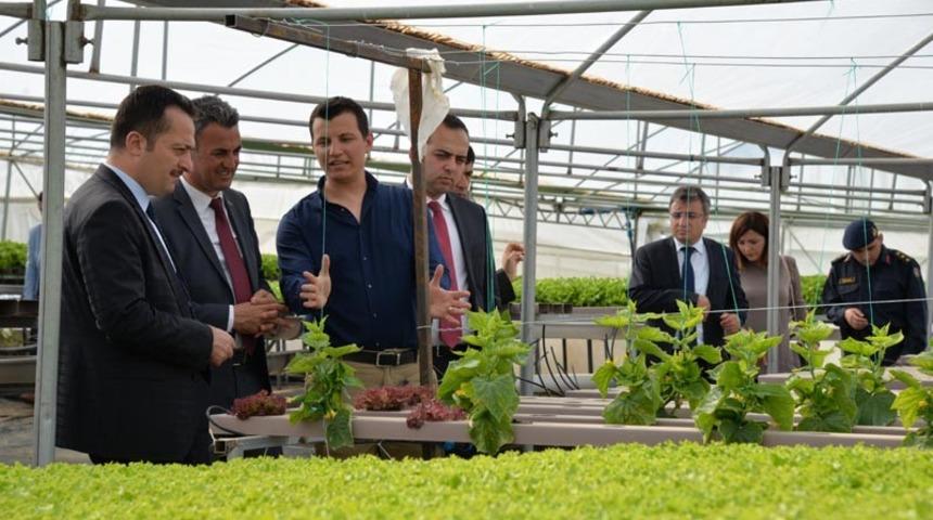 Vali Şentürk’ten tarım ve sanayi sektörüne ziyaret
