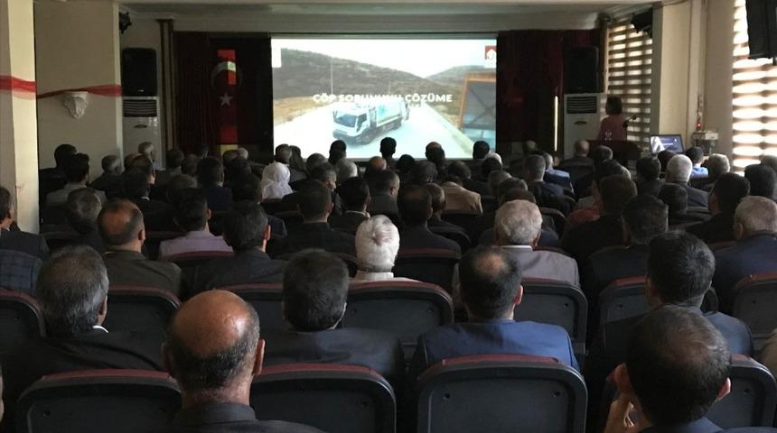 Derik Kaymakamı Kafkas muhtarlarla bir araya geldi