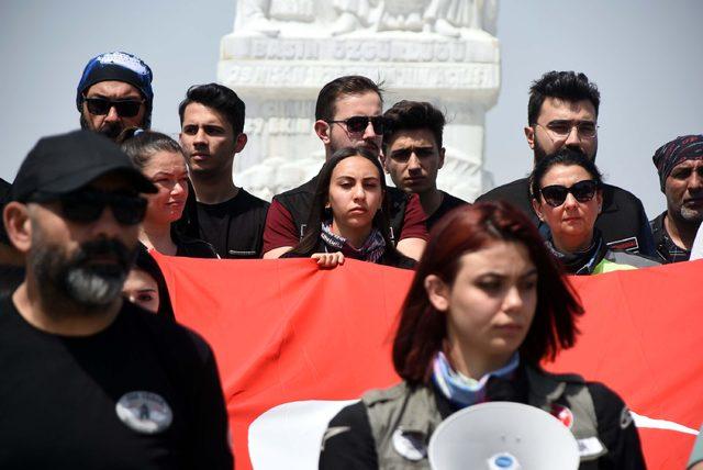 Motosiklet tutkunları, çocuk istismarına 'dur' dedi