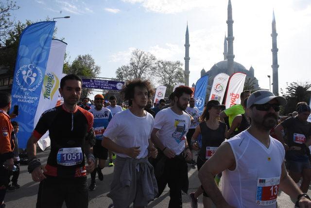 Edirne de,  Dostluk Maratonu  koşuldu 4