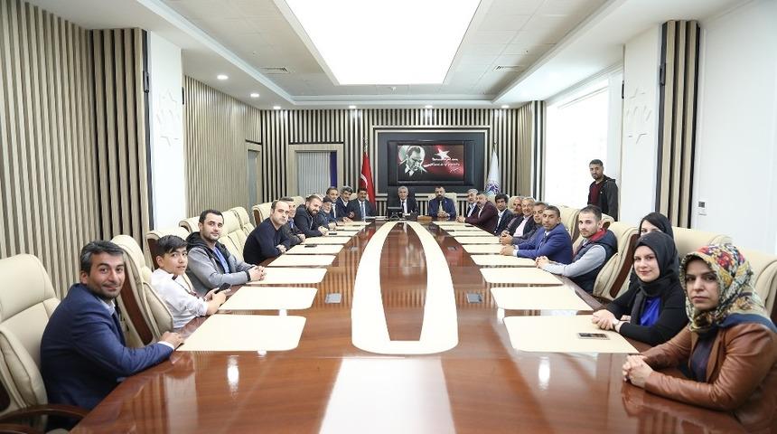 İhsan Akın’dan Başkan Güder’e ziyaret