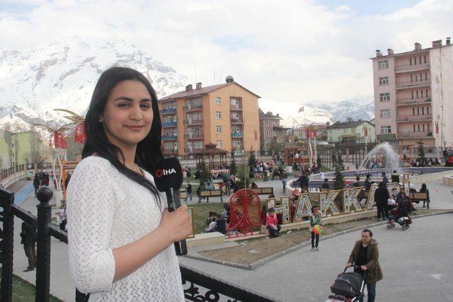 Hakkari’de renkli pazar