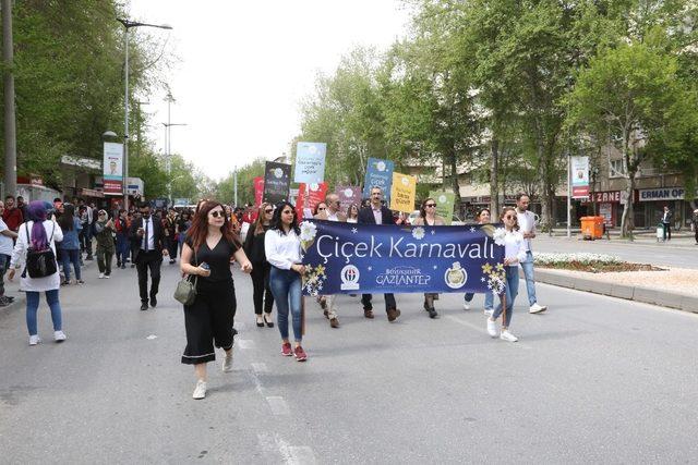 Gaziantep’te 2’nci Çiçek karnavalı sona erdi