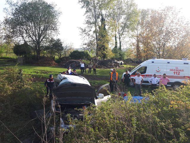 Zonguldak ta kaza: 1 &ouml;l&uuml;, 4 yaralı 3