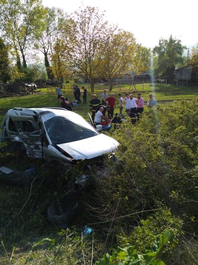 Zonguldak’ta feci kaza: 1 ölü, 4 yaralı