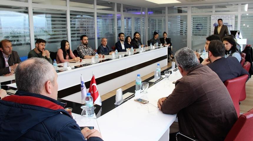 Erciyes Teknopark&rsquo;ta firmalar arası tanışma toplantısı d&uuml;zenlendi