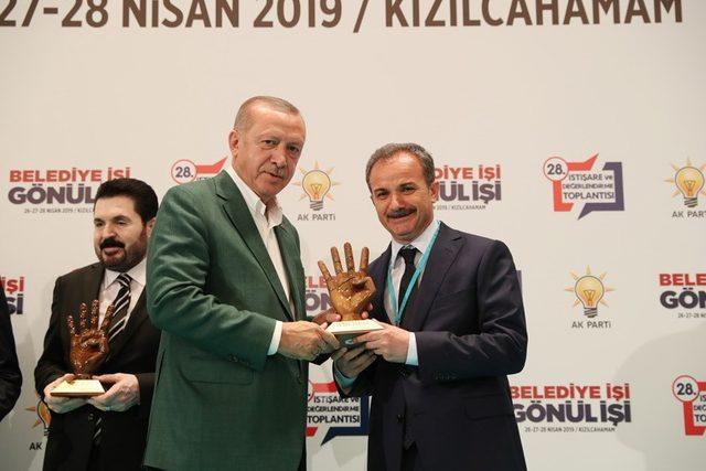 Cumhurbaşkanı Erdoğan’dan Adıyaman teşkilatına 3 ödül