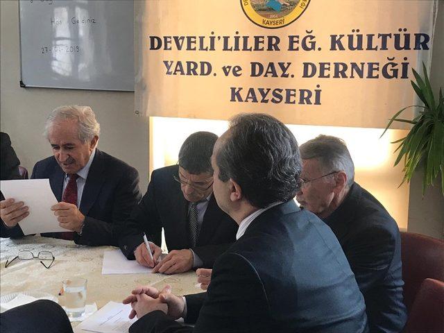 Kayseri Develi’liler Kültür ve Yardımlaşma Derneği 8. Olağan Genel Kurul Toplantısı Yapıldı