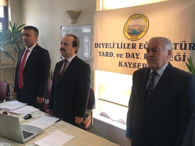 Kayseri Develi’liler Kültür ve Yardımlaşma Derneği 8. Olağan Genel Kurul Toplantısı Yapıldı