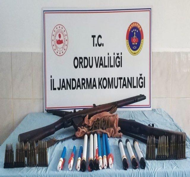 Ordu’da izinsiz define arayan 8 kişi yakalandı