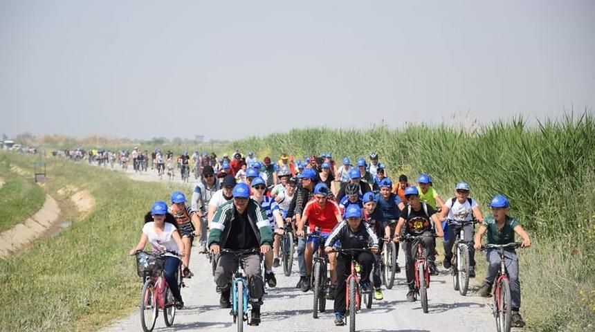 Sakin Kent Yenipazar bisikletlilerle şenlendi