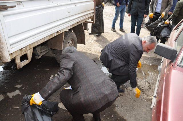 Kars Belediyesi temizlik kampanyası başlattı