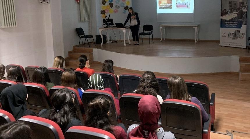 Vedat Top&ccedil;uoğlu Anadolu Lisesi&rsquo;ne ziyaret