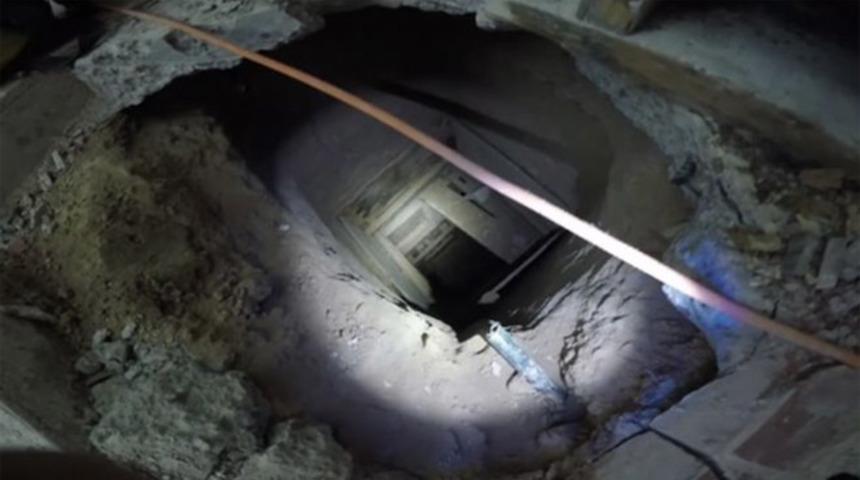 Eski eşini takip etmek i&ccedil;in kazdığı t&uuml;nelde mahsur kaldı