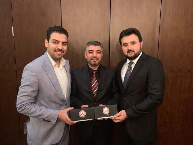 ŞEGAFED&rsquo;te yeni &uuml;yelere mazbataları verildi 1