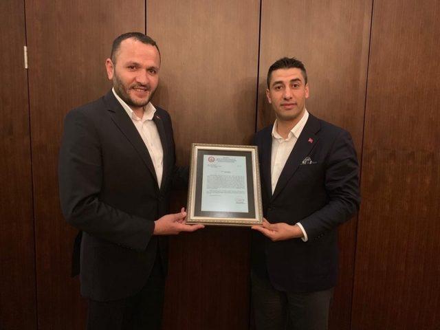 ŞEGAFED&rsquo;te yeni &uuml;yelere mazbataları verildi 2