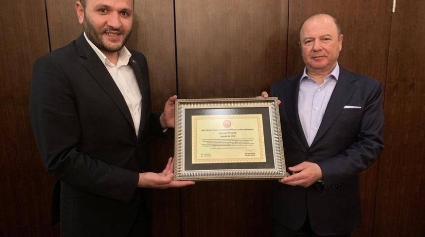 ŞEGAFED&rsquo;te yeni &uuml;yelere mazbataları verildi