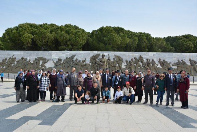 Korkutelili Gaziler Çanakkale’yi gezdi