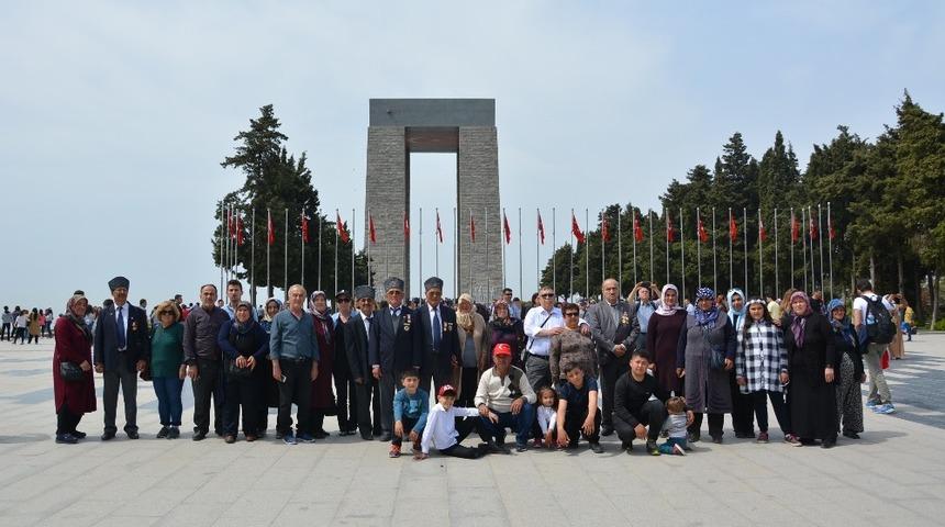 Korkutelili Gaziler &Ccedil;anakkale&rsquo;yi gezdi