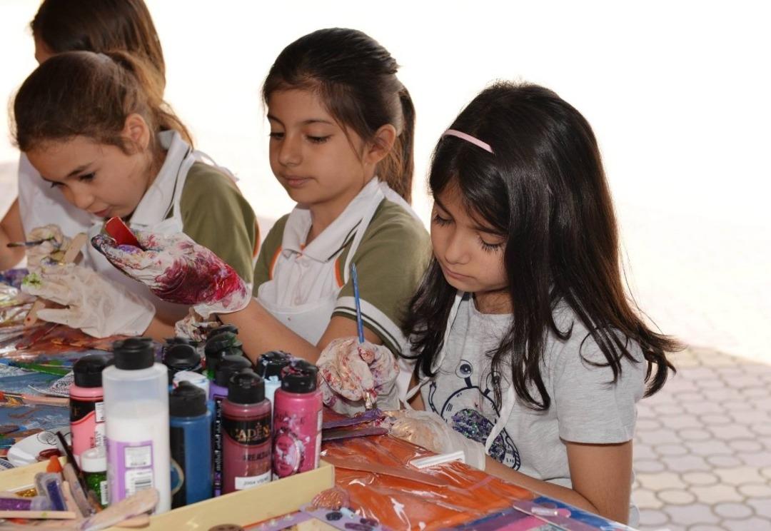 İlkokulda tasarım ve beceri at&ouml;lyesi a&ccedil;ıldı