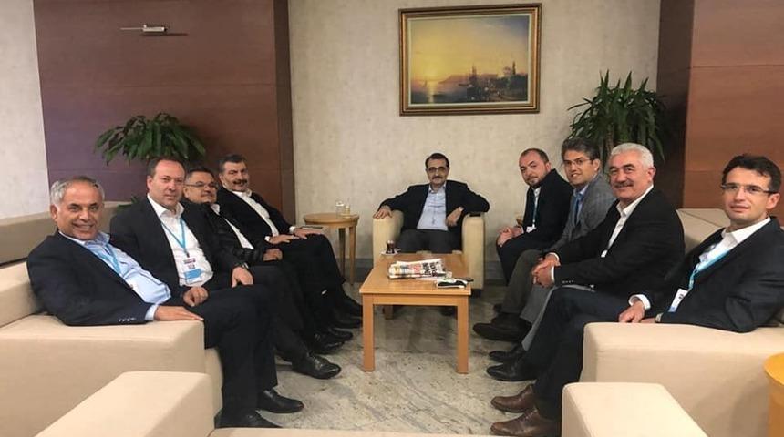 Başkan Yaman&rsquo;ın Ankara temasları