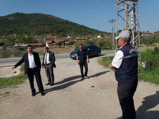 Başkan Ocak, çalışmaları yerinde inceledi