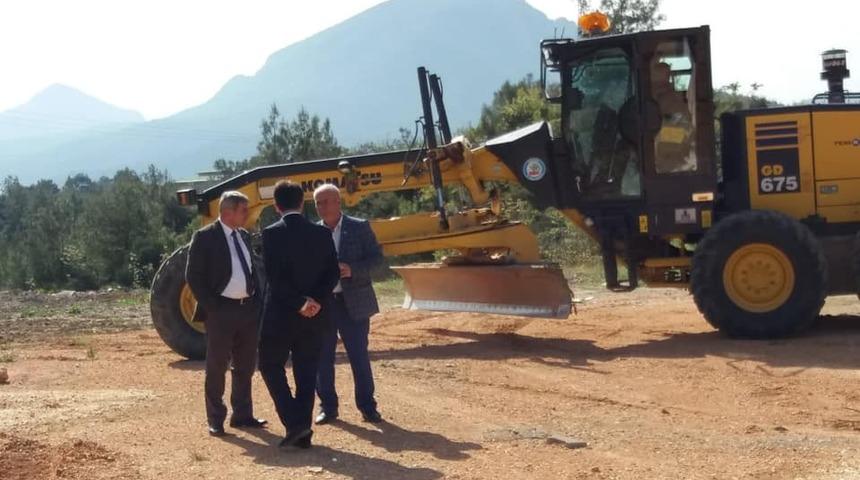 Başkan Ocak, &ccedil;alışmaları yerinde inceledi