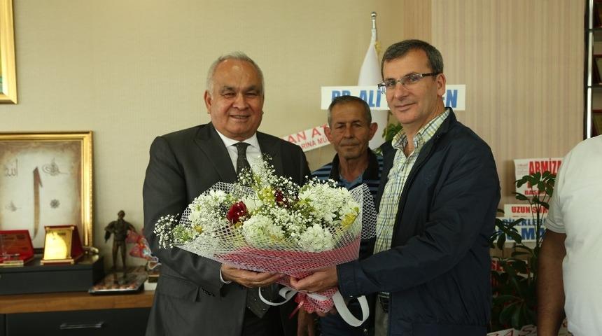 Boynuinceli Y&ouml;r&uuml;klerinden Başkan Tollu&rsquo;ya ziyaret