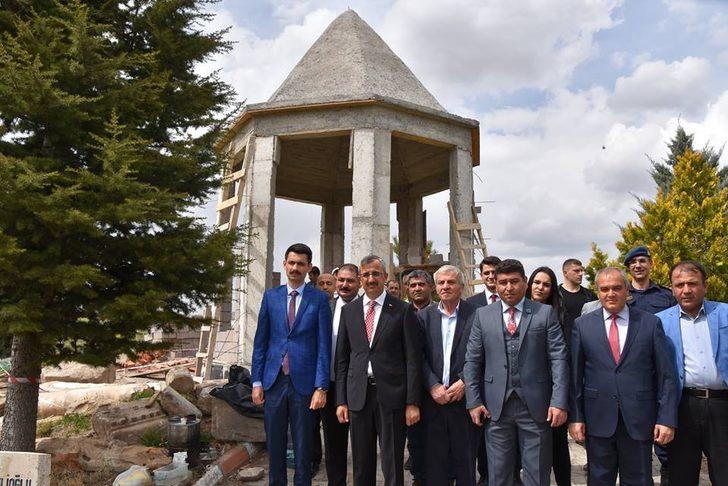 Tarihi türbede restorasyon çalışmaları devam ediyor G4