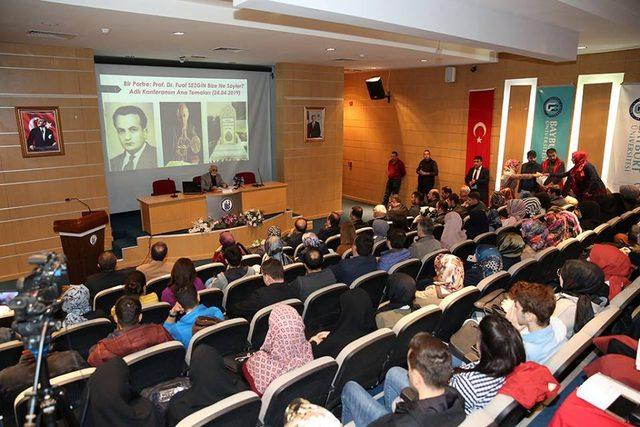 Prof. Dr. Necmettin Tozlu, Prof. Dr. Fuat Sezgin’i anlattı