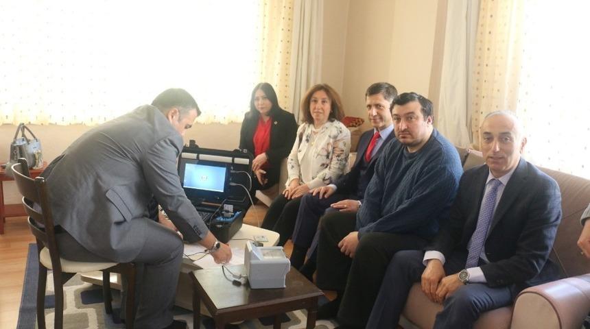 Ordu’da ‘Gezici Kayıt Terminali’ hizmete girdi