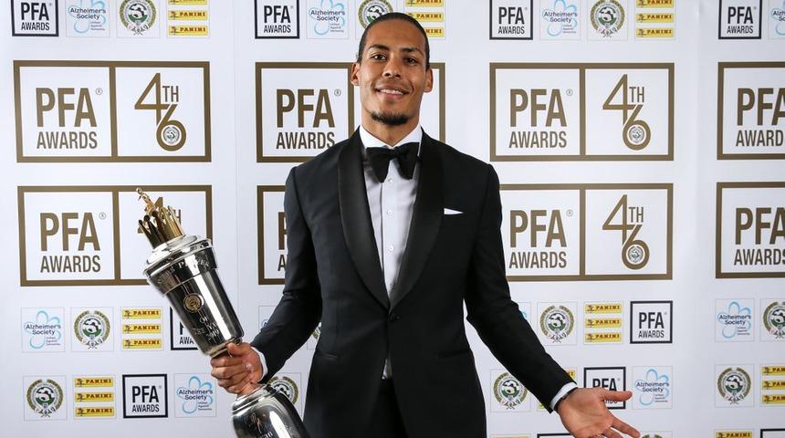 Virgil van Dijk Premier Lig'de yılın oyuncusu seçildi