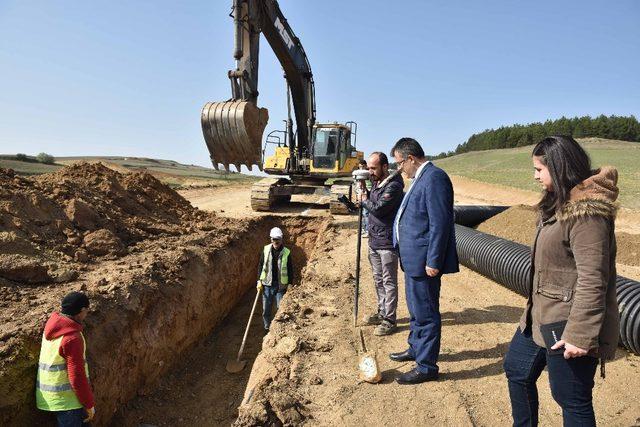 Başkan Çatal, Taşköprü OSB’de incelemelerde bulundu