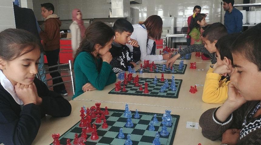 Sincik’te satranç turnuvası düzenlendi