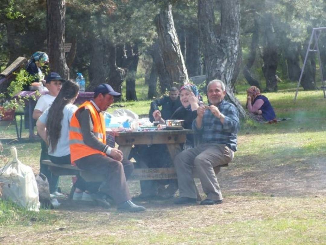 K&uuml;&ccedil;&uuml;kelmalı Tabiat Parkı&rsquo;na ziyaret&ccedil;i akını
