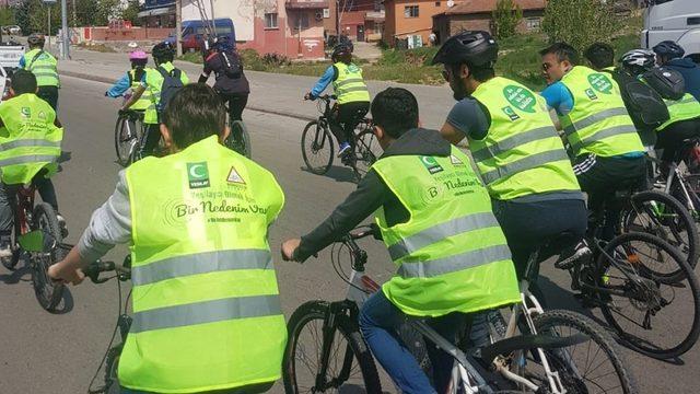 Pedallar sağlıklı yaşam için çevrildi